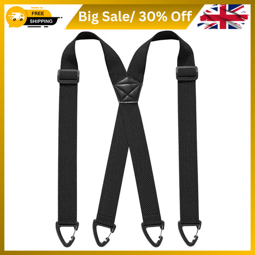 Mens clip suspenders - mens, on