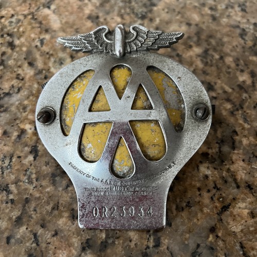 Vintage members car - aa,
