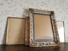 Vintage Set Of 4 Ornate Photo