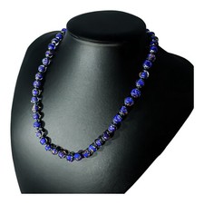 Murano Glass Necklace Blue