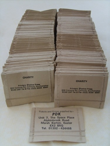 Pack 625 tombola - tombola, tickets