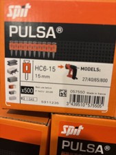 Spit pulsa nails 15mm hc6 - nails,