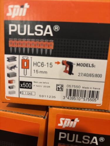 Spit pulsa nails 15mm - pulsa,