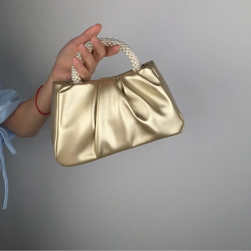 Women pearl handle evening - pearl,