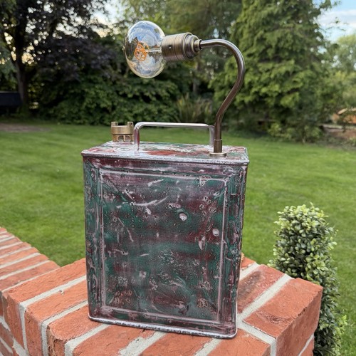 Vintage gallon petrol can - vintage,