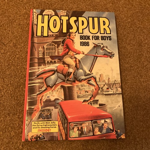Hotspur book for boys 1986 - hotspur,