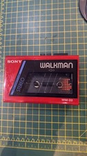 80's Red Sony Walkman WM22
