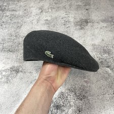 Vintage Lacoste Wool Flat Cap Size 4