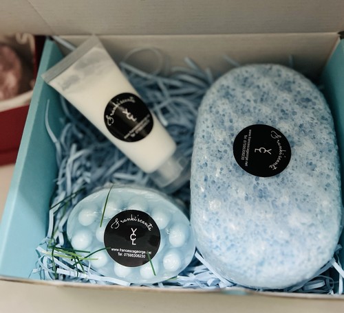 Bath body box - bath, exfoliating