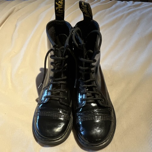 Martens black patent - martens,