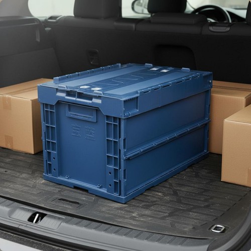 50l plastic crate space - 50l, space-saving