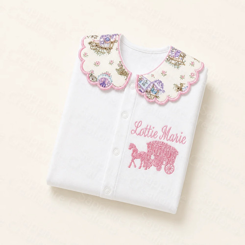 Girls baby white sleepsuit - girls,