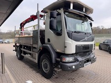 Volvo FL 4x4 Telegraph Pole Erection Unit / Poling Vehicle