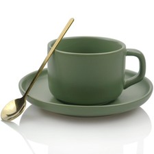 Porcelain Coffee Cups Saucer