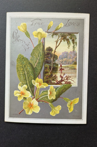 Victorian greeting card - ,