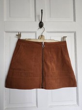 New Look Brown Faux Suede Mini