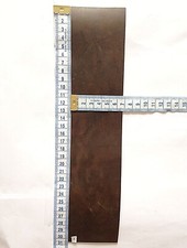 2MM THICK ANTIQUE VINTAGE CEDAR BROWN OILED FULL GRAIN LEATHER HIDE OFFCUTS
