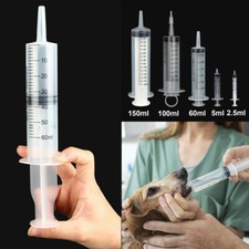 2ml 5ml 50ml 60ml 100ml 150ml Measuring Nutrient Resuable Hydroponics Syringes