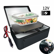 12V Car Portable Electric Heated Heating Lunch Box Mini Microwave Oven Lunch Bag
