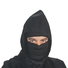 Ninja Hood And Gauntlets WHITE Face Mask Balaclava 