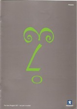 Peugeot 307 2001 UK Market Preview Sales Brochure Style LX GLX Rapier XSi DTurbo