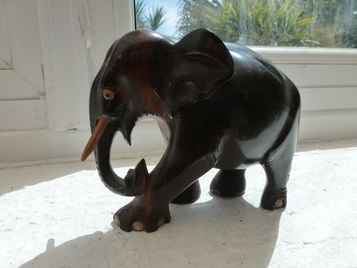Vintage hand carved solid - vintage,