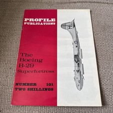 Aircraft Profile Publications magazine Issue 101 Boeing B-29 Superfortress