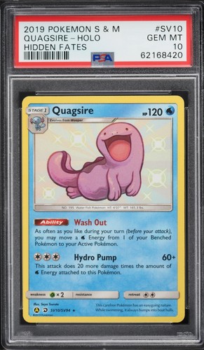 Psa gem mint - 10, quagsire