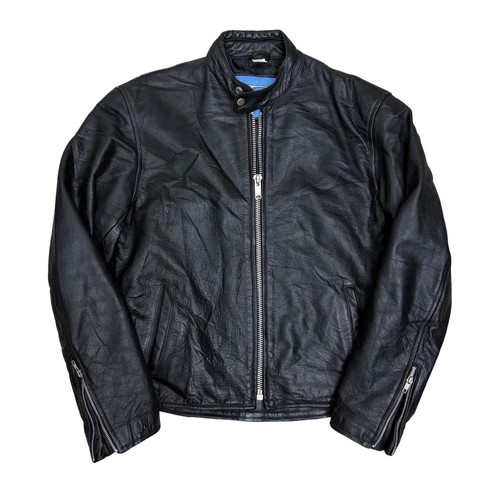 Vintage 90s leather motorcycle - vintage,