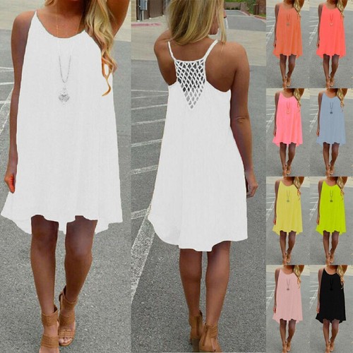 Women summer chiffon beach - chiffon,