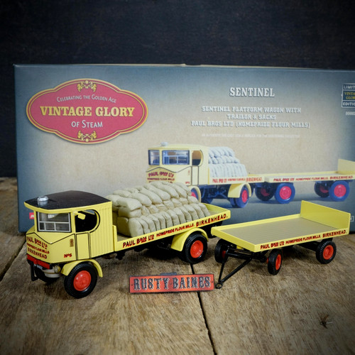 Corgi sentinel steam wagon - corgi,