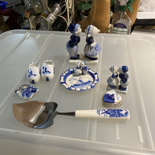 Vintage delft pottery - 7,