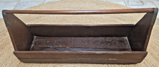 Vintage Antique Wood Tool Box