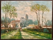 Vintage oil painting - vintage,