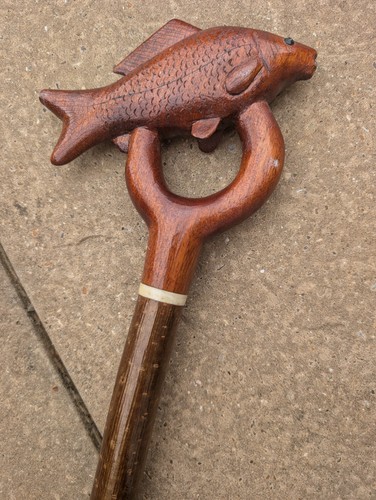 Hand carved unique fish - unique,