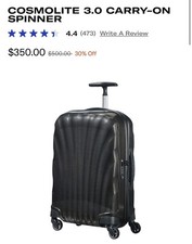 NEW!!! Samsonite BLACK LABEL