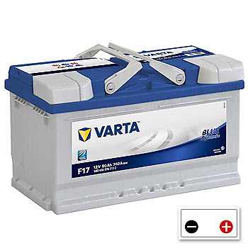 Varta f17 car battery - varta,