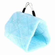 Pet Bird Warm Hammock Cage Parrot Parakeet Budgie Hut Tent Bed Hanging Caver