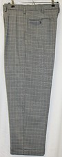 Men's 1950's Black & Grey Prince of Wales Peg Trousers Rockin 50s Northern soul