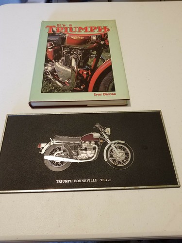 Vintage triumph hb book - it's, a