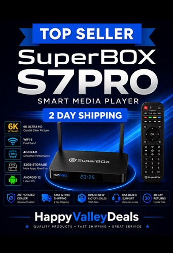 New 2026 superbox pro - superbox, s7