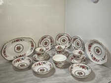Royal Grafton Malvern Teacups, Saucers, Plates & Sandwich Plates Vintage