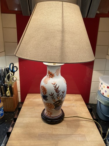 Antique ceramic lamp light - ceramic,
