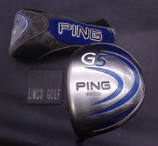 Left-Handed Ping G5 460cc 10.5° Driver Regular Graphite Shaft & Ping HeadCover*
