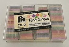 Collection Of 2100 Paper Shapes for crafting and card making