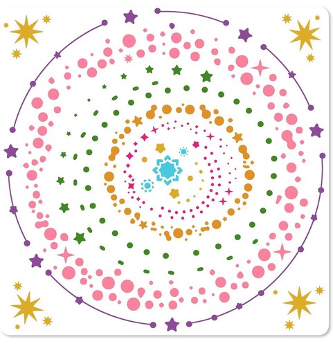 Large star paint stencils 30cm - star,