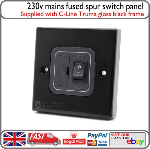 Line truma black 230v 13a - c-line,
