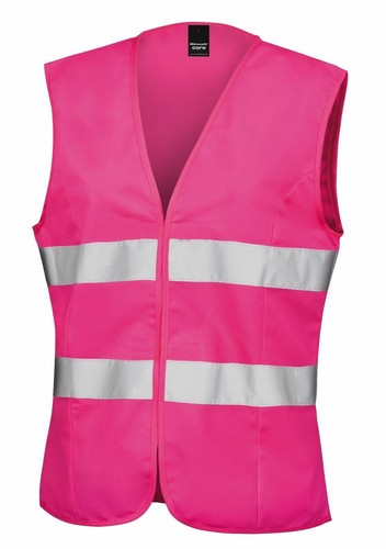Ladies vis vest fitted - ladies,