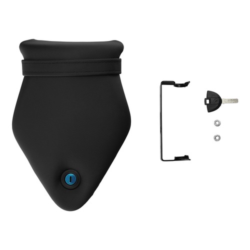 Black rear passenger seat - rear,