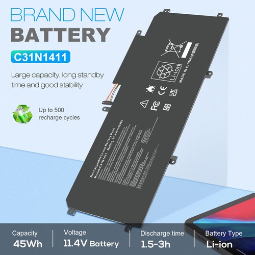 Replacement c31n1411 battery - c31n1411,